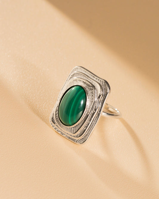 Soleil Malachite Ring